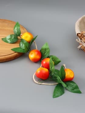 Муляж «Связка яблок», 50 см, МИКС