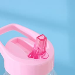 Бутылка для воды Доляна «Спорт», с трубочкой, 700 мл, 23.5×7.5×8.5 см, пластик, МИКС