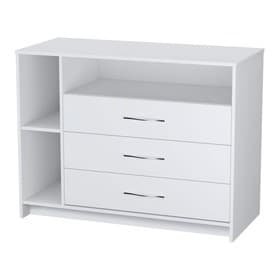 Комод c 4 ящиками Polini kids Simple 2110, 505×1130×865 мм, белый