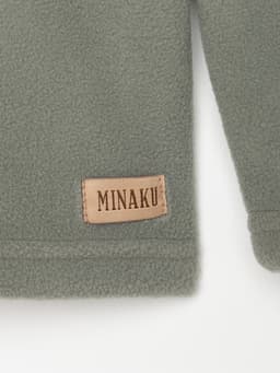 Толстовка детская флисовая MINAKU, цвет оливковый, размер 92-98 см