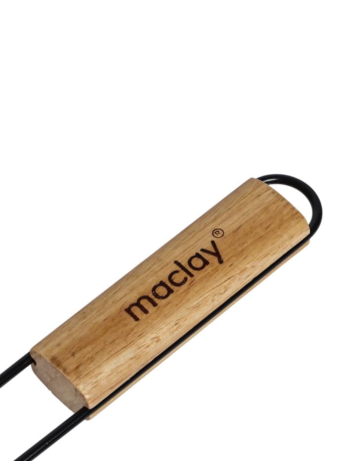 Корзина для барбекю maclay, 23×14 см, нержавеющая сталь, для мангала