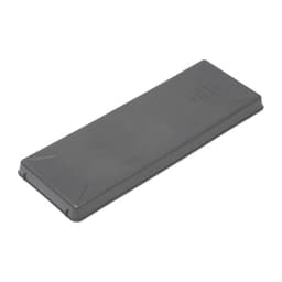 Поддон для рассады, 37×13.5×2.5 см, пластик, серый