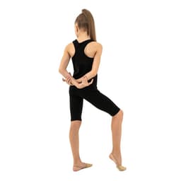 Майка-борцовка для гимнастики и танцев Grace Dance, р. 36, цвет чёрный