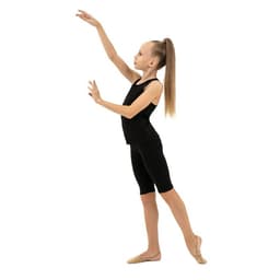 Майка-борцовка для гимнастики и танцев Grace Dance, р. 36, цвет чёрный