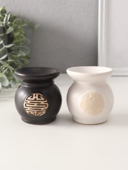 Аромалампа для эфирных масел «Печать», 8×7.5×7.5 см, МИКС