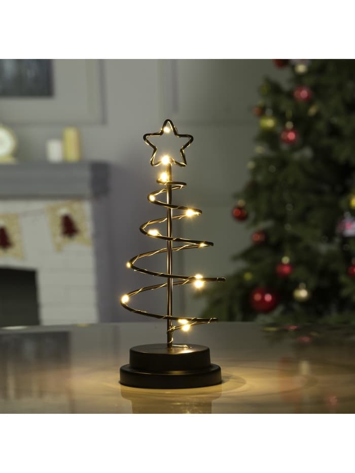 Фигура светодиодная, Luazon Lighting, 25 см, свечение тёплое белое