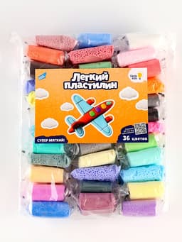 Воздушный пластилин, 36 цветов