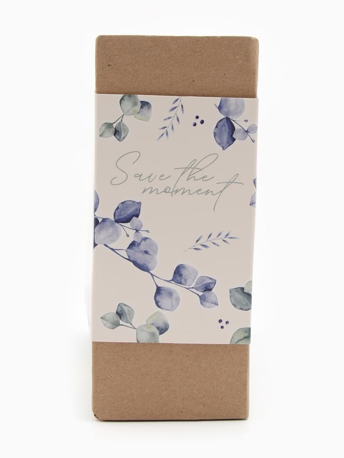 Подарочный набор «Этель» Eucaliptus, полотенце 30×60 см, мочалка, массажёр