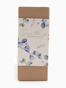 Подарочный набор «Этель» Eucaliptus, полотенце 30×60 см, мочалка, массажёр