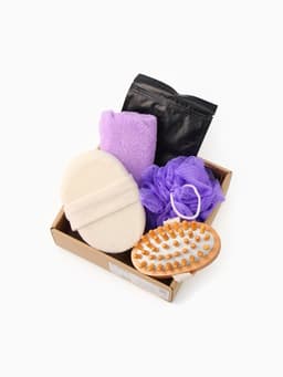 Подарочный набор «Этель. Ты космос», полотенце 30×60 см, мочалка, массажёр