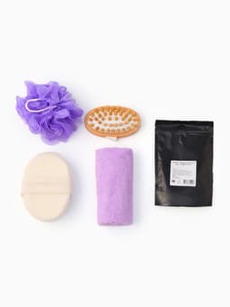 Подарочный набор «Этель. Ты космос», полотенце 30×60 см, мочалка, массажёр