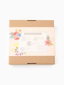 Подарочный набор «Этель» Spring, полотенце 30×60 см, мочалка, массажёр