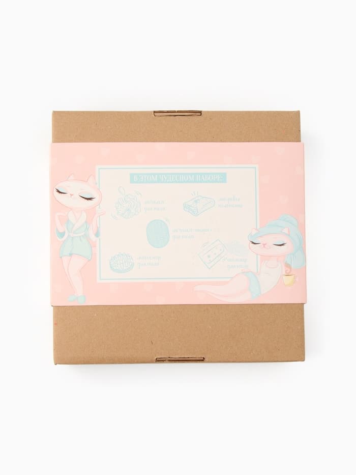 Подарочный набор «Этель» Drama queen, полотенце 30×60 см, мочалка, массажёр