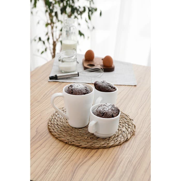 Кружка Avvir «Чайная», 220 мл, стеклокерамика, белая