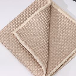 Салфетка для уборки «Сапфир», 30×30 см, микрофибра, бежевая