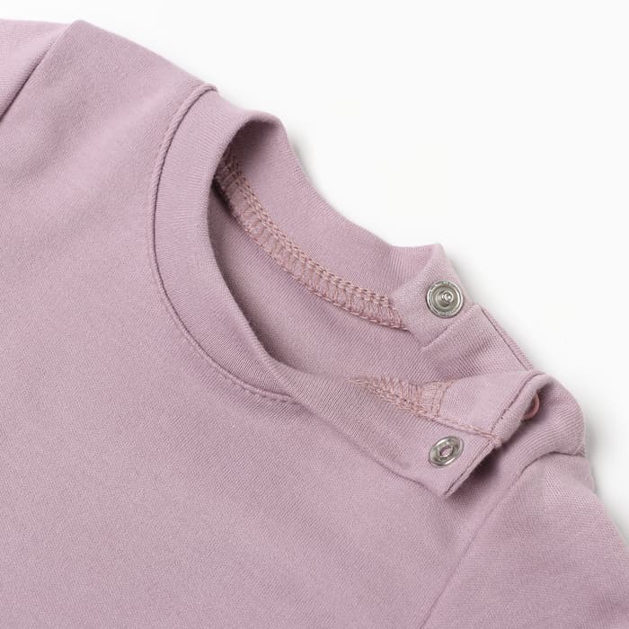 Лонгслив «Крошка Я» BASIC LINE, рост 62-68 см, розовый