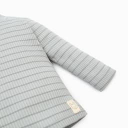 Лонгслив «Крошка Я» BASIC LINE, рост 62-68 см, полоска серая