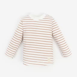 Лонгслив «Крошка Я» BASIC LINE, рост 62-68 см, полоска бежевая