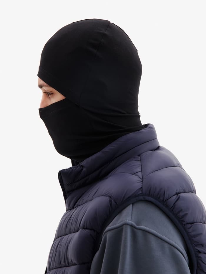 Балаклава мужская, размер 58, чёрная