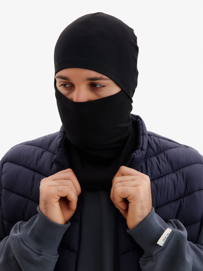 Балаклава мужская, размер 58, чёрная