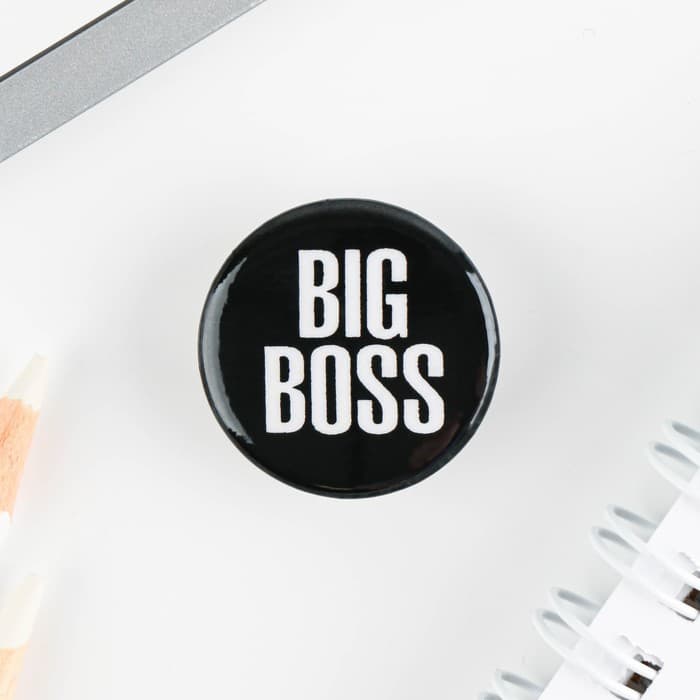 Значок металлический, закатной «Не беси меня», d=2.5 см, МИКС