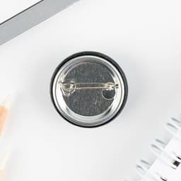 Значок металлический, закатной «Не беси меня», d=2.5 см, МИКС