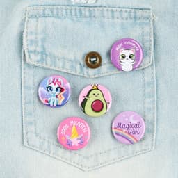 Значок металлический, закатной «Детский», 25 мм, МИКС