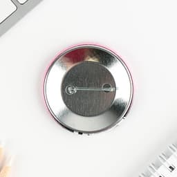 Значок закатной «Аниме милая девочка», d=5.6 см