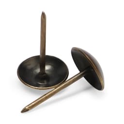 Гвозди ТУНДРА, декоративные, обивочные, 10×18.5 мм, бронза, 100 шт.