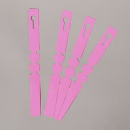 Бирки-петельки садовые, для маркировки растений, 21×2 см, набор 20 шт., пластик, МИКС, Greengo