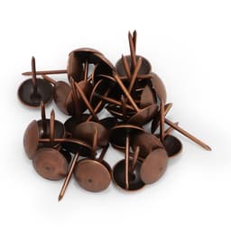 Гвозди ТУНДРА, декоративные, обивочные, 10×18.5 мм, медь, 100 шт.