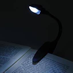 Фонарик для чтения книг, на прищепке, 25×3 см, 2хAG13