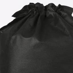 Мешок для обуви на шнурке, размер 35×0.5×40 см, чёрный