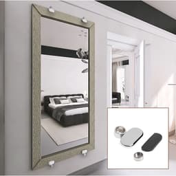 Зеркалодержатель, без сверления, цвет хром