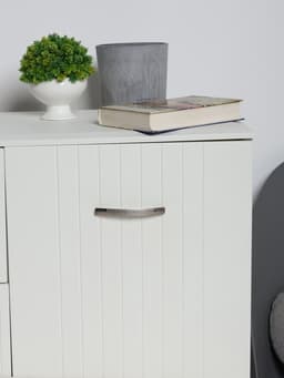 Ручка-скоба мебельная ТУНДРА (мод.1012-96), м/о 96 мм, цвет матовый хром