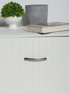 Ручка-скоба мебельная ТУНДРА (мод.1012-96), м/о 96 мм, цвет матовый хром