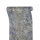 Бумажные обои для стены «Гэтсби 1075-10», 0.53×10.05 м, цвет синий/золотистый