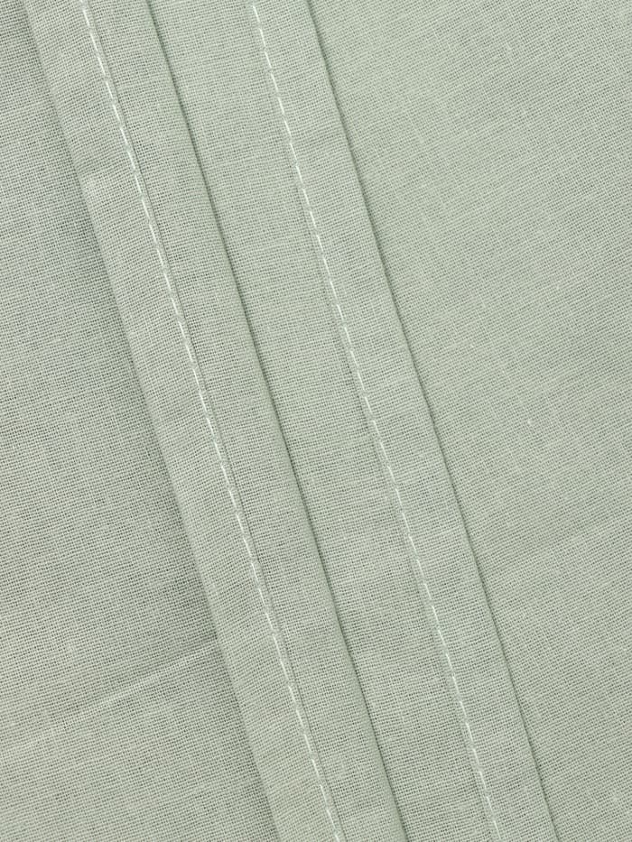 Пододеяльник евро «Этель» Plain collection, 200×215 см, поплин, зелёный