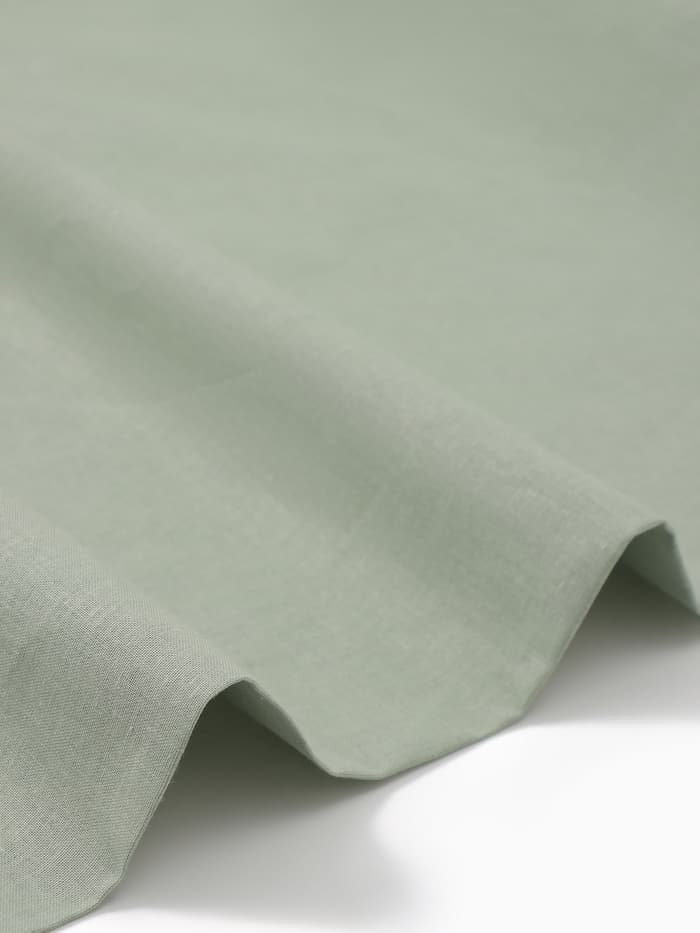 Пододеяльник евро «Этель» Plain collection, 200×215 см, поплин, зелёный