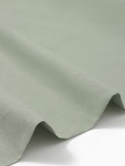 Пододеяльник евро «Этель» Plain collection, 200×215 см, поплин, зелёный