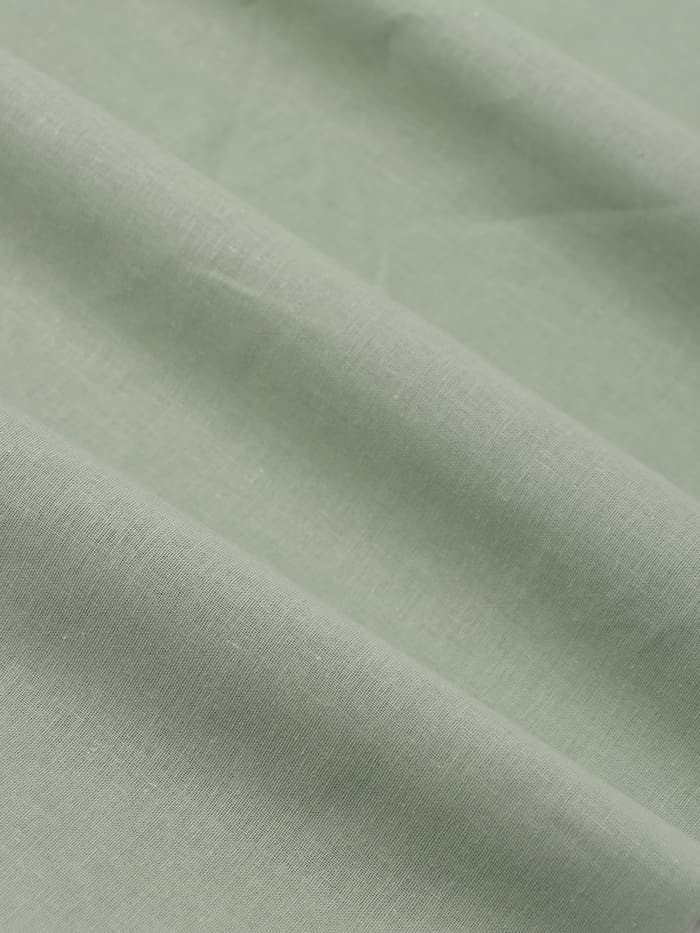 Пододеяльник евро «Этель» Plain collection, 200×215 см, поплин, зелёный