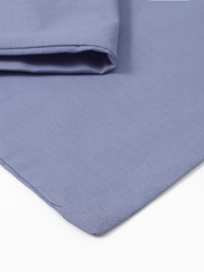 Пододеяльник евро «Этель» Plain collection, 200×215 см, поплин, голубой