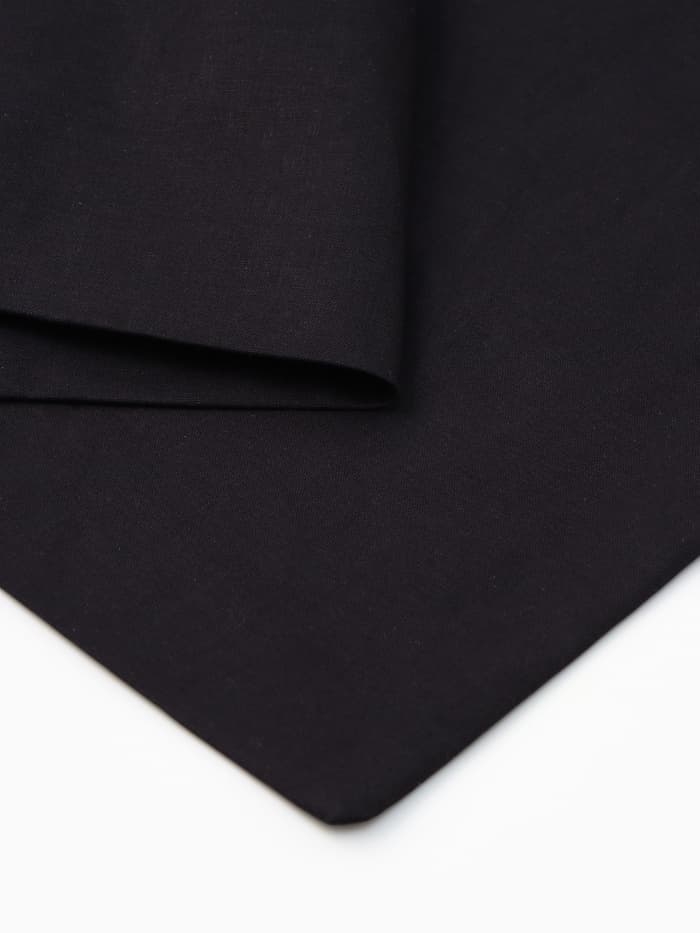 Пододеяльник евро «Этель» Plain collection, 200×215 см, поплин, чёрный