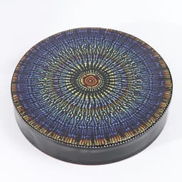 Шаманский бубен «Мозаика», музыкальный инструмент, с колотушкой, 5×25×25 см