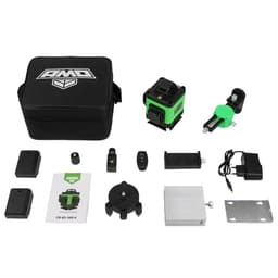 Лазерный уровень AMO LN 4D-360-4, 20 м, 520 нм, 2 класс, магнитный компенсатор