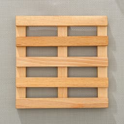 Подставка под горячее Доляна, 14×2 см, дерево