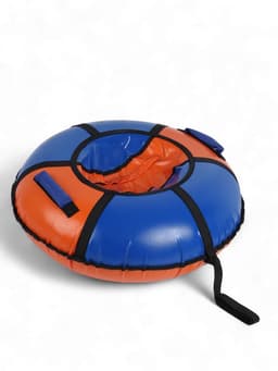 Тюбинг-ватрушка Winter Star, диаметр чехла 90 см, цвет МИКС