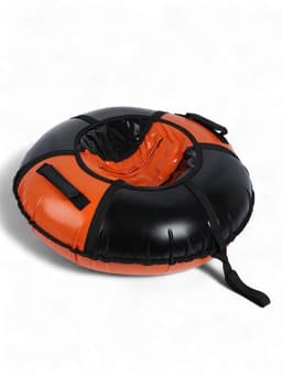 Тюбинг-ватрушка Winter Star, диаметр чехла 90 см, цвет МИКС