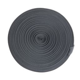 Стропа ременная 30 мм, для окантовки eva ковриков, катушка 50 м, тёмно-серая