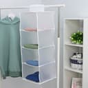 Органайзер подвесной «Стейт», 4 отделения, 80×30×30 см, белый